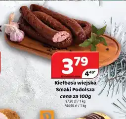 Delfin Kiełbasa wiejska Smaki Podolsza oferta