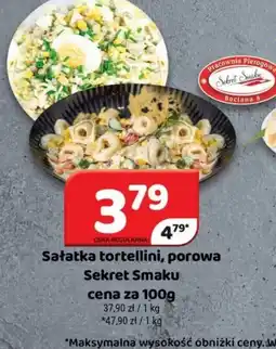 Delfin Sałatka tortellini, porowa Sekret Smaku oferta