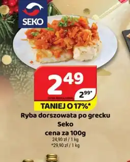 Delfin Seko Ryba po grecku oferta