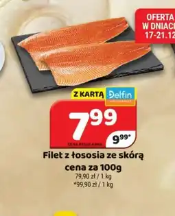 Delfin Filet z łososia ze skórą oferta