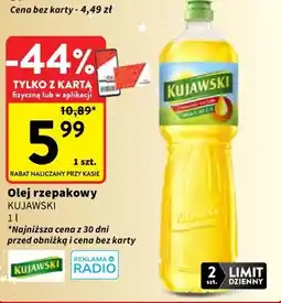 Intermarche Olej rzepakowy Kujawski oferta