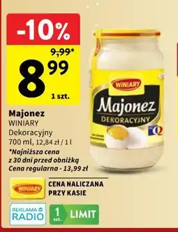 Intermarche Majonez Winiary oferta