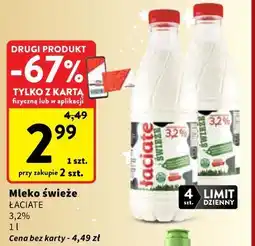 Intermarche Mleko świeże oferta
