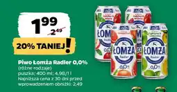 Netto Piwo Łomża Radler Jabłko-Mięta oferta