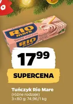 Netto Tuńczyk w oliwie z oliwek Rio Mare oferta