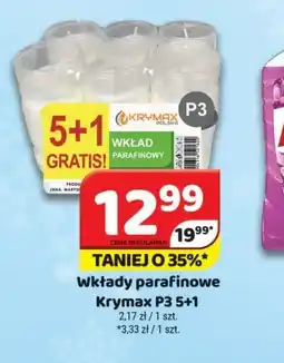 Delfin Krymax Wkłady parafinowe P3 oferta