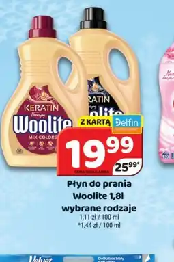 Delfin Woolite płyn do prania oferta