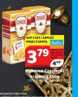 Delfin Makaron Czaniecki krajanka oferta