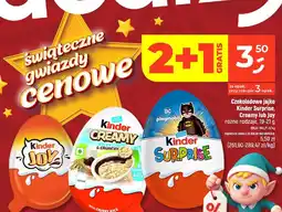 Dealz Czekoladowe jajko Kinder Joy różne rodzaje 19-21 g oferta