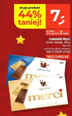 Dealz Czekoladki Merci różne rodzaje oferta
