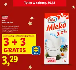 Lidl Mleko UHT 3,2% Pilos oferta