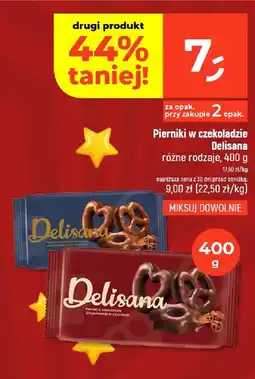 Dealz Pierniki w czekoladzie Delisana różne rodzaje oferta