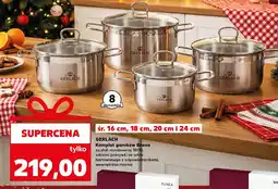 Kaufland Gerlach Komplet garnków Brava oferta