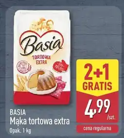 ALDI Mąka tortowa extra 2+1 GRATIS Basia oferta