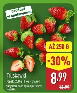 ALDI Truskawki 250 g Aldi oferta