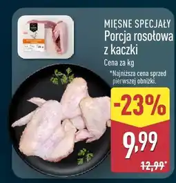 ALDI Porcja rosołowa z kaczki Mięsne Specjały oferta