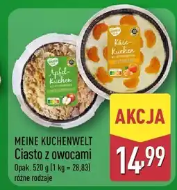 ALDI Ciasto z owocami, różne rodzaje Meine Kuchenwelt oferta