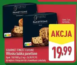 ALDI Włoska babka panettone klasyczna Gourmet Finest Cuisine oferta