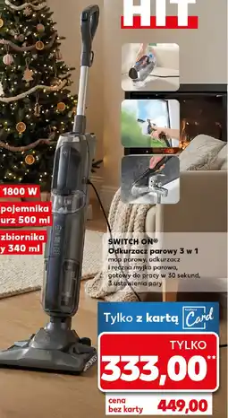 Kaufland SWITCH ON® Odkurzacz parowy 3 w 1 oferta