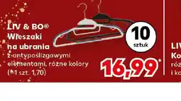 Kaufland LIV & BO Wieszaki na ubrania oferta
