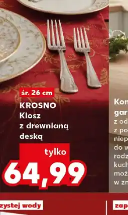 Kaufland Krosno Klosz z drewnianą deską oferta
