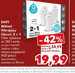Kaufland DAFI Wkład filtrujący Classic 2+1 oferta