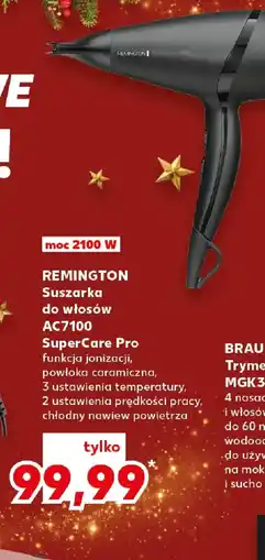 Kaufland Remington Suszarka do włosów oferta