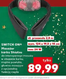 Kaufland SWITCH ON® Masażer karku Shiatsu oferta