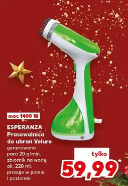 Kaufland Esperanza Prasowalnica Velure oferta
