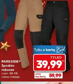 Kaufland Parkside Spodnie robocze oferta