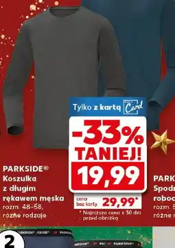 Kaufland Parkside Koszulka z długim rękawem męska oferta
