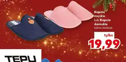 Kaufland Kapcie męskie lub damskie oferta