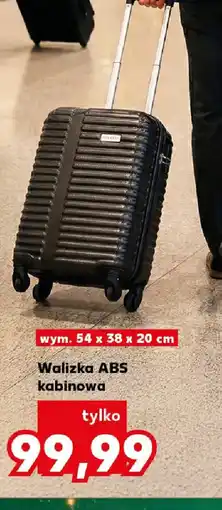Kaufland Walizka ABS kabinowa oferta