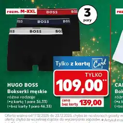 Kaufland Hugo Boss Bokserki męskie oferta