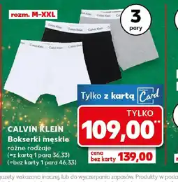 Kaufland Calvin Klein Bokserki męskie oferta
