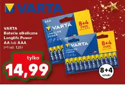 Kaufland Varta Baterie alkaliczne oferta