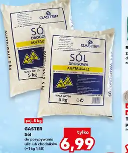 Kaufland Gaster Sól drogowa oferta