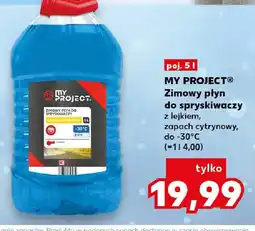 Kaufland MY PROJECT® Zimowy płyn do spryskiwaczy oferta