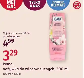 Rossmann Odżywka do włosów Isana oferta