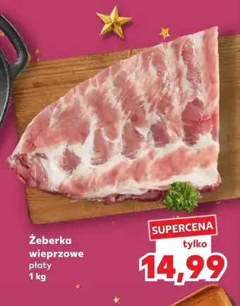 Kaufland Żeberka wieprzowe oferta