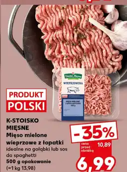 Kaufland Mięso mielone K-Stoisko Mięsne oferta