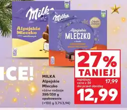 Kaufland Mleczko alpejskie Milka oferta