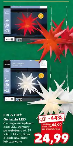 Kaufland LIV & BO Gwiazda LED oferta