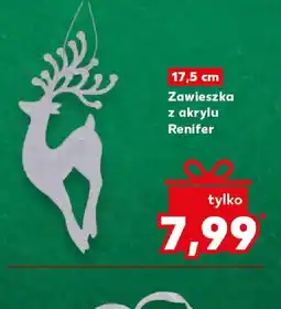 Kaufland Zawieszka z akrylu Renifer oferta
