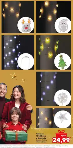 Kaufland Girlanda 10 LED mini oferta