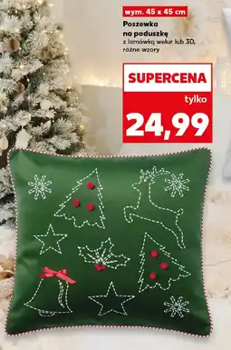 Kaufland Poszewka na poduszkę oferta