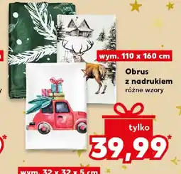Kaufland Obrus z nadrukiem oferta