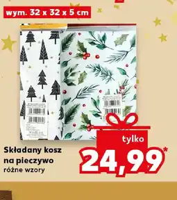 Kaufland Składany kosz na pieczywo oferta