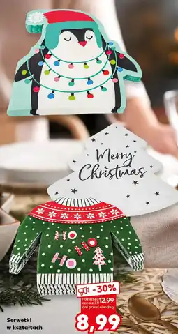 Kaufland Serwetki w kształtach oferta