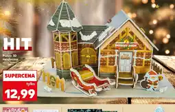 Kaufland Puzzle 3D świąteczne oferta